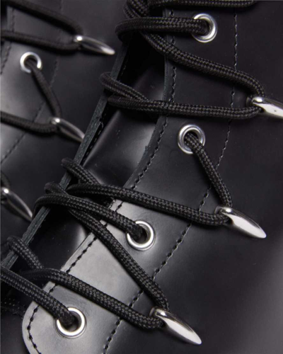 Shop Dr. Martens' 1460 Alien Hardware Leather Lace Up Boots In Schwarz