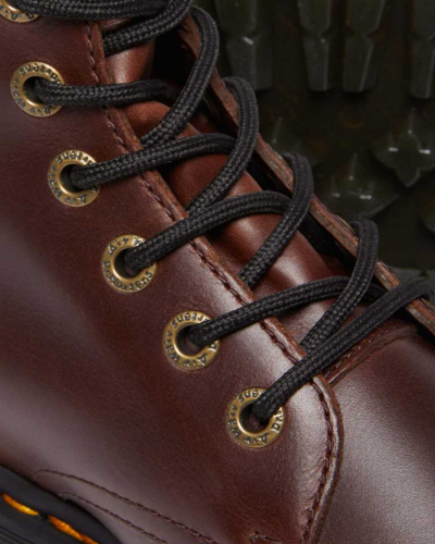 Shop Dr. Martens' Jadon Boot Pull Up Leather Platforms In Brown