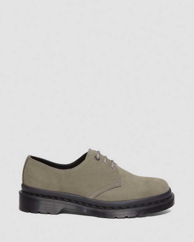 Shop Dr. Martens' 1461 Gemalen Nubuck Oxford Schuhe In Gray