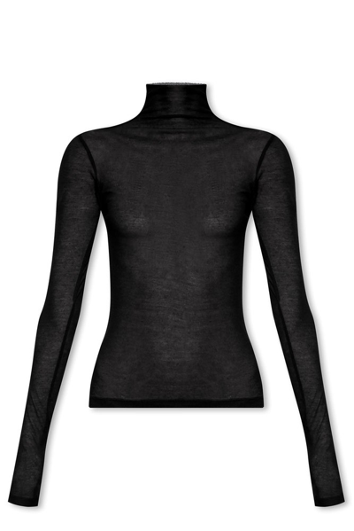 Shop Ann Demeulemeester Kaisu Standard Fit Long In Black