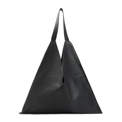 Shop Khaite The Sara Top Handle Tote Bag In Black