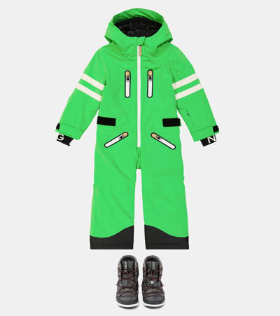 Shop Bogner Fabi Technical Ski Suit In Green