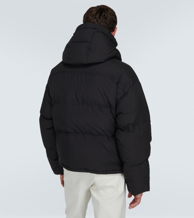 Shop Ami Alexandre Mattiussi Puffer Down Jacket In Black