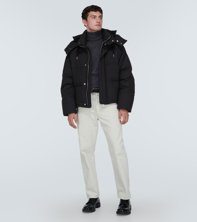 Shop Ami Alexandre Mattiussi Puffer Down Jacket In Black