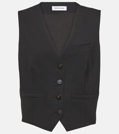 Veronica Beard Bennett Vest In Black