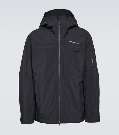 Shop Peak Performance Alpine Gore-tex® Ski Jacket In Black