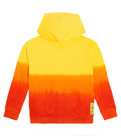 Shop Scotch & Soda Tie-dye Cotton-jersey Hoodie In Multicoloured