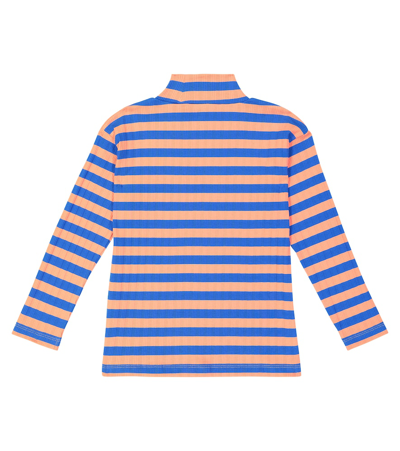 Tinycottons Stripes Cotton-blend Top In Multicoloured