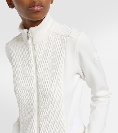 Shop Fusalp Meryl Technical Jacket In White