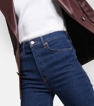 Re/done Re Done Stretch Denim Jeans In Blue