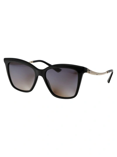 Shop Bvlgari Sunglasses In 501/t3 Black