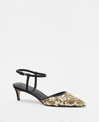 Ann taylor kitten on sale heels