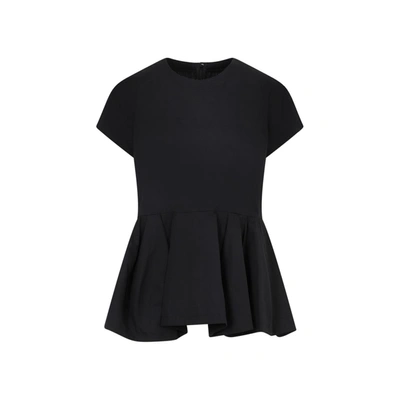 Shop Comme Des Garçons Cotton Shirt In Black