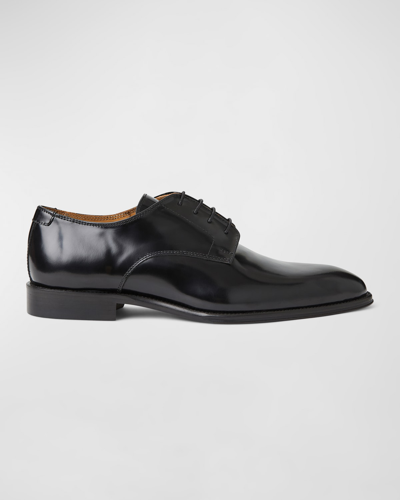 Shop Bruno Magli Men's Asti Calfskin Oxford Loafers In Black