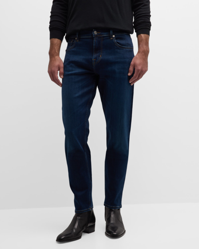Shop 7 For All Mankind Men's Adrien Tapered Jeans In Enigma