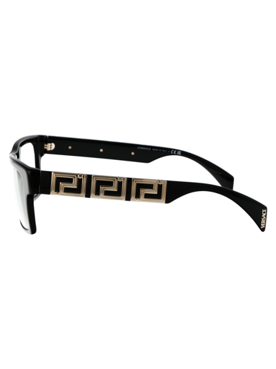 Shop Versace 0ve4445 Sunglasses In Gb1/m1 Black