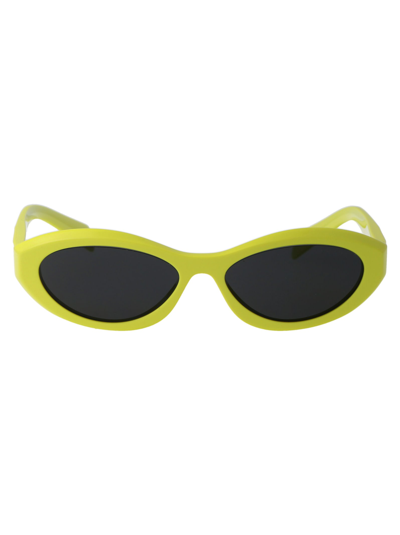 Shop Prada 0pr 26zs Sunglasses In 13l08z Cedar/black