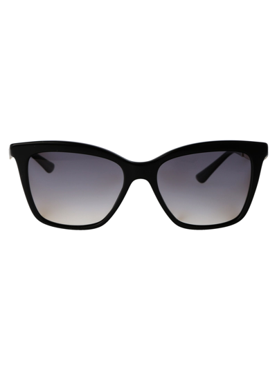 Shop Bulgari 0bv8257 Sunglasses In 501/t3 Black