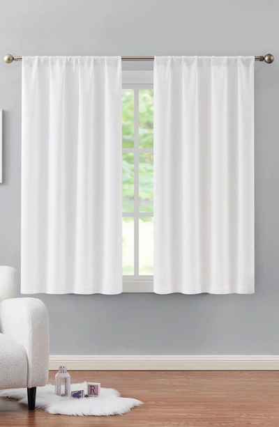 Shop Vcny Home Ethan Blackout Set Of 4 Curtain Panels In White