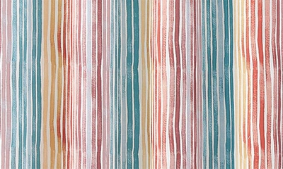 Shop Vcny Home Set Of 2 Gabbie Stripe Darkening Curtain Panels In Pink Multi