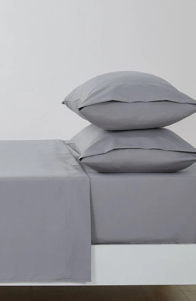 Shop Vcny Home Camden Solid Sheet Set In Grey
