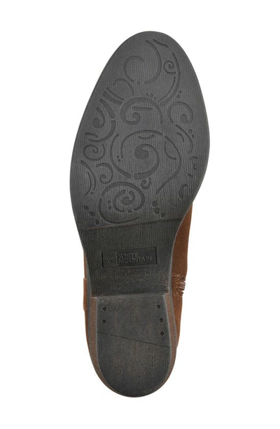 White Mountain Footwear Altitude Tall Boot In Hazel/ Suede