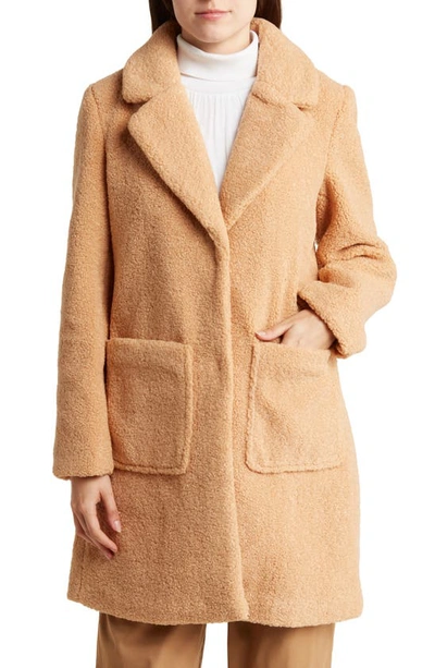 French connection faux shop fur walker coat