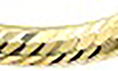 Candela Jewelry 14k Yellow Gold Textured Hoop Earrings In Gold