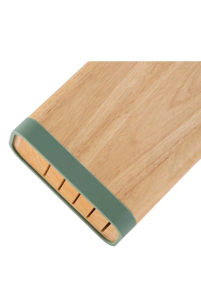 Berghoff Leo Forest Knife Block 6-piece Set In Green/ Beige