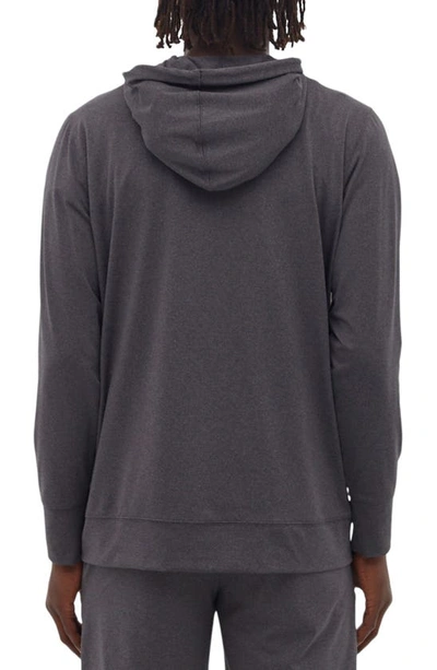 Shop Bench Henry Knit Hoodie In Anthracite Heather