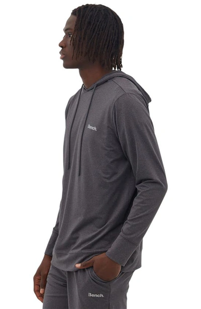 Shop Bench Henry Knit Hoodie In Anthracite Heather