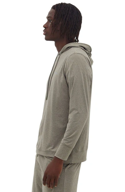 Shop Bench Henry Knit Hoodie In Basil Heather