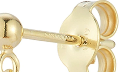 Ember Fine Jewelry Ball Chain Drop Earrings In Gold