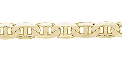 Shop Yield Of Men 18k Gold Plated Sterling Silver Mariner Link Necklace