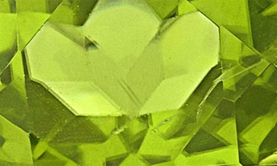 Delmar Peridot Solitaire Ring In Green