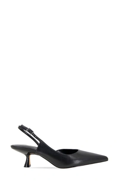 Shop Bcbgeneration Kittie Pointed Toe Half D'orsay Slingback Pump In Black