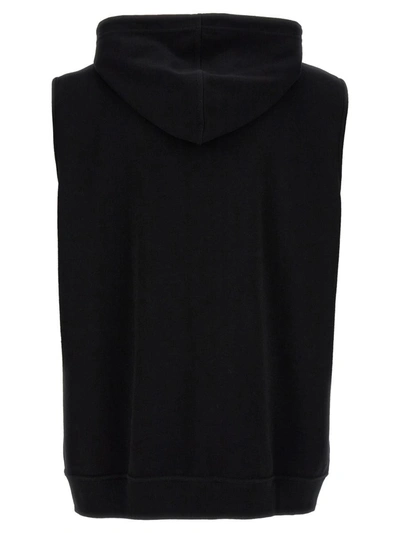 Shop Brunello Cucinelli Hooded Vest In Black