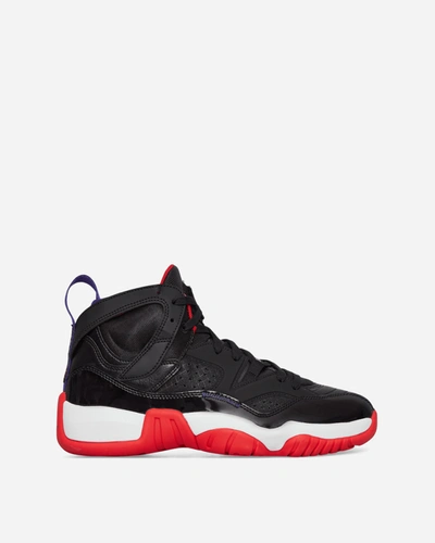 Shop Nike Wmns Jumpman Two Trey Sneakers Black / True Red In Multicolor