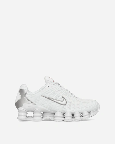 Shop Nike Wmns Shox Tl Sneakers White / Metallic Silver In Multicolor