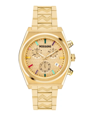 Shop Missoni 331 Active Chronograph Watch In Multi