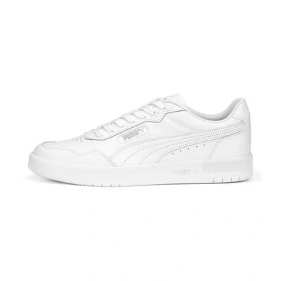 Shop Puma Men's Court Ultra Sneakers In White