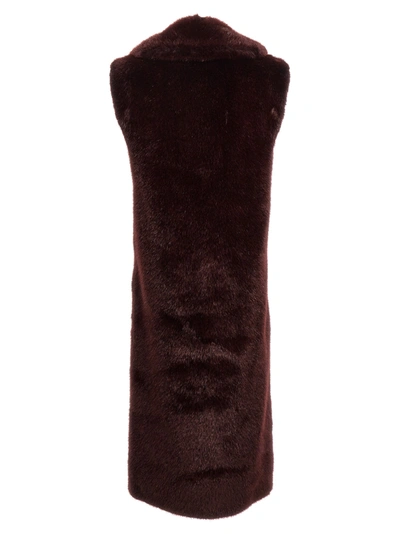 Philosophy Di Lorenzo Serafini Philosophy Extra Long Faux Fur Vest
