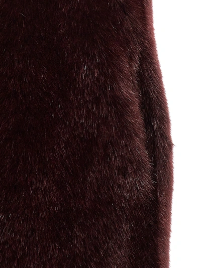 Philosophy Di Lorenzo Serafini Philosophy Extra Long Faux Fur Vest