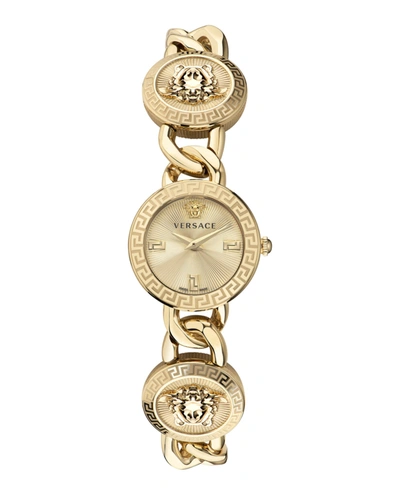 Shop Versace Stud Icon Bracelet Watch In Multi