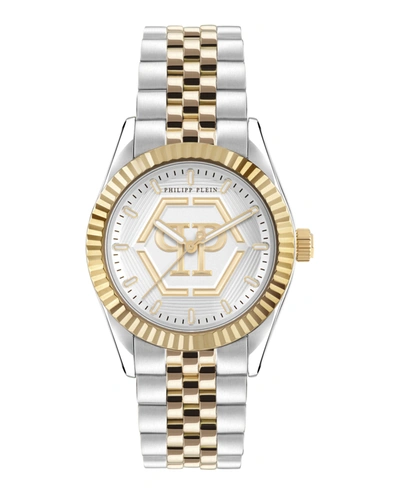 Shop Philipp Plein Date Superlative Bracelet Watch In Multi