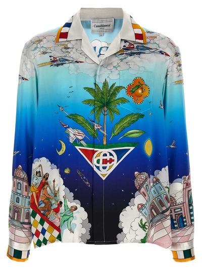 Shop Casablanca Le Dimension Shirt, Blouse Multicolor