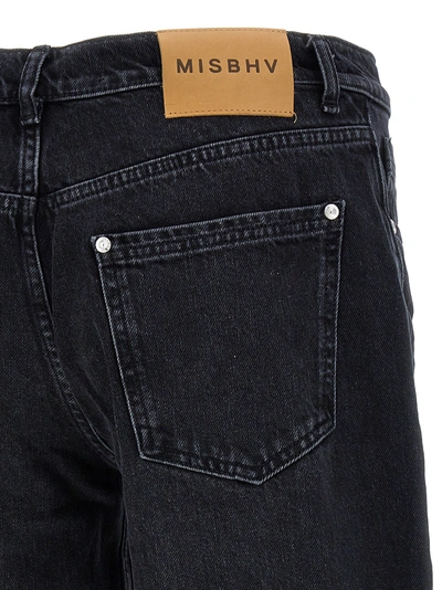 Shop Misbhv Monogram Carpenter Jeans Black