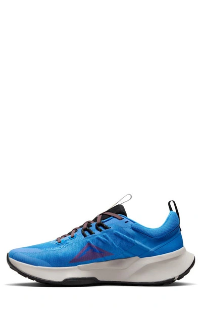 Shop Nike Juniper Trail 2 Running Shoe In Light Photo Blue/ Track Red