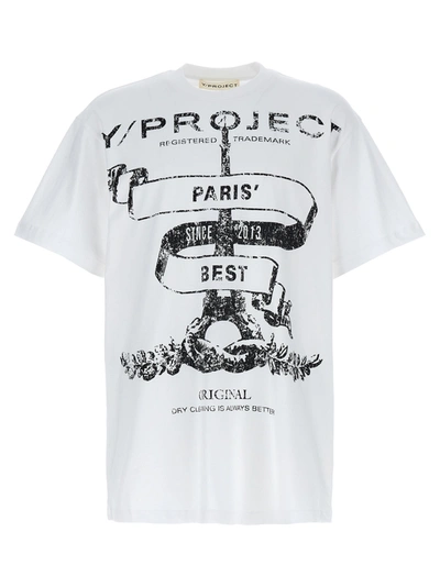 Shop Y/project Paris Best T-shirt In White