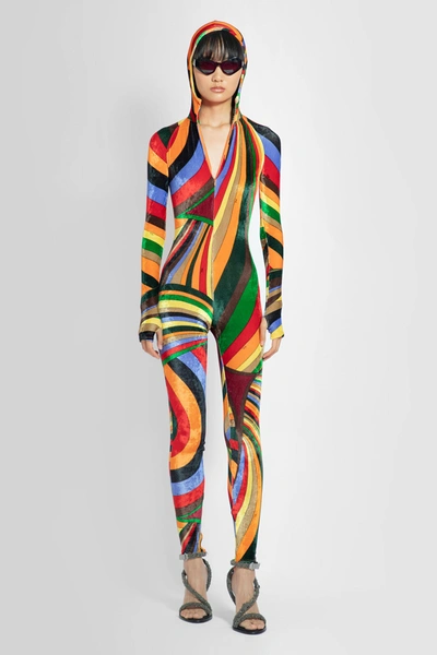 Shop Pucci Woman Multicolor Jumpsuits